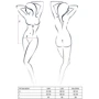 Креативное боди Passion PETRA BODY black XXL/XXXL