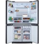 Холодильник Side-by-Side Sharp SJ-EX820PSL: Размеры ВxШxГ, см 183x89x77