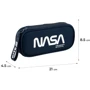Набор Kite рюкзак + пенал + сумка для обуви 585 NASA (SET_NS25-585M): Цвет синий