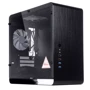 Корпус QUBE Eagle Black (QBX3M_WBNU3): Материал передней панели алюминий