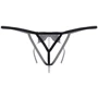 Женские стринги SoftLine G-String Black, S-L (2356)