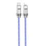 Кабель Hoco Cable USB-C to Lightning U113 Solid 20W 1m Blue