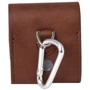 Чехол для наушников COTEetCI Case PU with Belt Brown (CS8118-BR) for AirPods фото 1