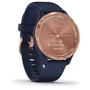 Смарт-годинник Garmin Vivomove 3s Rose Gold Stainless Steel Bezel w. Navy and Silicone B. (010-02238-03): Інтерфейси підключення Bluetooth 4.0, ANT