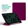 Аксессуар для планшетных ПК ArmorStandart Smart Case Fold Pen Plum for Xiaomi Redmi Pad Pro / Poco Pad (ARM81435): Материал Искусственная кожа+TPU