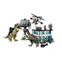 Конструктор LEGO Jurassic World Атака гіганотозавра та теризинозавра (76949): Кількість деталей, шт. 810