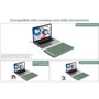 Графический планшет XP-Pen Deco MW green, 8X5", 5080 LPI, 8192 levels, Bluetooth 5.0: Рабочая поверхность 203x127 мм