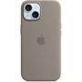 Чехол для iPhone Apple iPhone 15 Silicone Case with MagSafe - Clay (MT0Q3ZM/A)