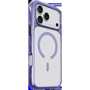 Чехол для iPhone LAUT CRYSTAL MATTER X MagSafe Clear/Violet (L_IP25D_CMX_PU) for iPhone 17 Pro Max