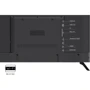 Телевизор Kivi 32H730QB: Оптимальное расстояние до зрителя 240 см