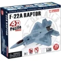 Объемный пазл 4D Master "Многоцелевой истребитель F-22A Raptor (Ящер)" (26201)