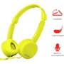 Наушники Trust Nano Foldable Headphones Yellow: Тип конструкции накладные