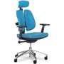 Офісне крісло Mealux Tempo Duo Blue (Y-551 KBL Duo): Тип для персонала