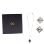 Зажимы для сосков с легкой подвеской LOCKINK Adjustable Nipple Clamps with Light Pendant - Grey