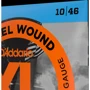 Струна для гитар Струны для электрогитар D'ADDARIO EXL110 XL NICKEL WOUND REGULAR LIGHT (10-46): В комплекте Набор из 6 струн