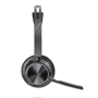 Наушники Plantronics Poly Voyager Focus 2 UC (213727-02) (214433-01): Тип конструкции накладные