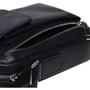 Мужская сумка через плечо Ricco Grande черная (K16426-black): Застежка Молния