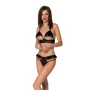 Комплект Passion DOLLY SET WITH OPEN BRA black XXL/XXXL