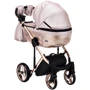 Коляска 2 в 1 Adamex Chantal Star Polar (Pink Gold) шкіра 100% Star 121 (624717): Можливість встановлення люльки є