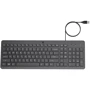 Клавіатура HP 150 USB Black (664R5AA): Тип клавіш мембранный