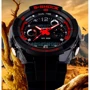 Наручные часы Skmei S-Shock Red 0931R: Тип циферблата Комбинированный (аналого-цифровой)