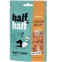 Ласощі Half & Half для собак у формі м'ясних кубиків з куркою 100 г (4823082431793)
