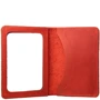 Женская обложка для ID-паспорта DNK Leather красная (DNK-mini-oknoH-colH): Формат кошелька Горизонтальный