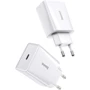 Зарядний пристрій Baseus USB-C Wall Charger 1С 20W White (CCFS-SN02): Сила струму 2.4А и более