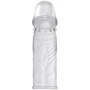 Насадка на член LYBAILE Super Silikon Penis Sleeve Clear, 14 см