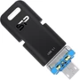 USB-флешка Silicon Power 128GB Mobile C50 Black (SP128GBUC3C50V1K): Стандарт USB USB Type-C / USB 3.1 / Micro USB
