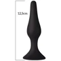 Анальная пробка на присоске MAI Attraction Toys №34 Black
