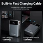 Внешний аккумулятор Vention Power Bank 20000mAh LED Display 65W Black (FHYB0)