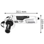 Угловая шлифмашина Bosch GWS 19-125 CIE (060179P002): Потребляемая мощность 1900 Вт