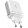 Зарядний пристрій Baseus USB Wall Charger 3xUSB 3.4A Mirror Lake Intelligent Digital Display White (CCALL-BH02) фото 15