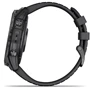 Смарт-часы Garmin Epix Pro (Gen 2) 51mm Sapphire Carbon Grey DLC Titanium with Black Band (010-02804-01): Особенности С сапфировым стеклом, С большой автономностью, Водонепроницаемые, MP3-плеер, Бесконтактная оплата
