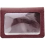 Женская обложка для ID-паспорта DNK Leather бордовая (DNK-mini-oknoH-colL): Тип Обложки для документов