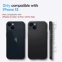 Чехол для iPhone Spigen Thin Fit Black (ACS03510) for iPhone 13: Цвет черный