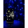 Светильник Luca Lighting Снежинки декоративный стеклянный led 15 9х15 см 3АА (8720362197607_2) фото 3