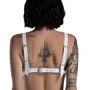 Лиф из натуральной кожи Feral Feelings - Bikini Top White