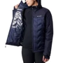 Пуховик Columbia Grand Trek™ Down Jacket 1859641-466 46 темно-синий зимний с капюшоном: Вид Пуховики
