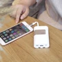 Внешний аккумулятор iWALK Power Bank Secretary Plus 10000mAh Lightning/microUSB/USB-C White (SBS100C): Встроенный кабель USB Type-C / microUSB