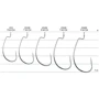 Крючок Decoy Worm 13S Rock fish Limited 4/0, 4шт (1562.00.54): Тип Офсетный