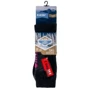 Женские горнолыжные носки Hi-Tec Lady Inspy 35-38 (21-25) черные (LADY INSPY-BLK/GER MELNG/FUCHS) фото 2