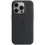 Чехол для iPhone Apple for iPhone 15 Pro Silicone Case with MagSafe Black (MT1A3) 