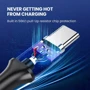 Кабель UGREEN USB Cable to USB-C US184 3A 18W 2m Black: Длина 2 м
