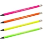 Набір олівців чорнографітних шестикутних BIC Evolution Fluo HB з ластиком 12 шт (3086123454439): Тип художні