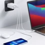 Зарядное устройство Ugreen Wall Charger 2xUSB-C+USB CD275 65W White (90496): Тип сетевое