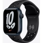 Apple Watch Series 7 Nike 45mm GPS Midnight Aluminum Case with Anthracite/Black Nike Sport Band Approved Вітринний зразок: Виробник Apple