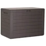 Ящик для зовнішнього зберігання Prosperplast Woodebox 190 л коричневий (5905197267982)
