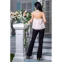 Топ FLFashion Флейта ЖБФ 1081 42-44 бежевый без рукава: Состав Хлопок, Полиэстер